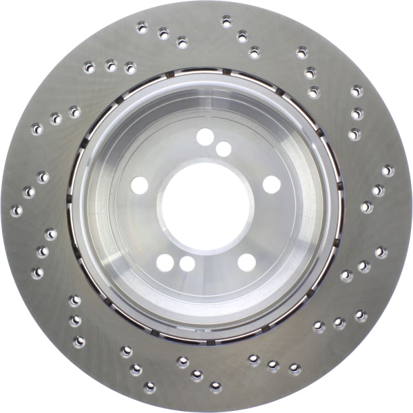 Centric SportStop Drilled 1-Piece Rear Driver Side Brake Rotor 128.34088