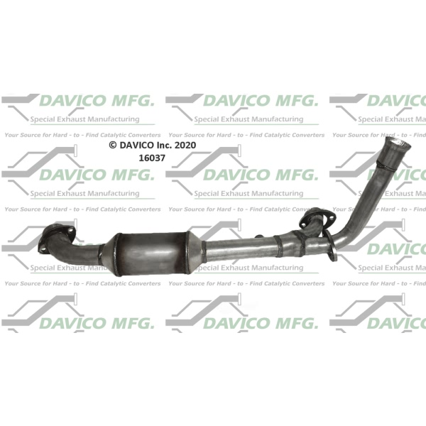 Davico Direct Fit Catalytic Converter and Pipe Assembly 16037