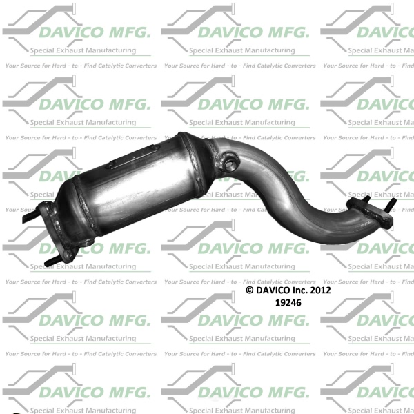 Davico Direct Fit Catalytic Converter and Pipe Assembly 19246