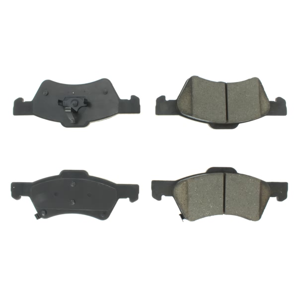 Centric Posi Quiet™ Semi-Metallic Front Disc Brake Pads 104.08570