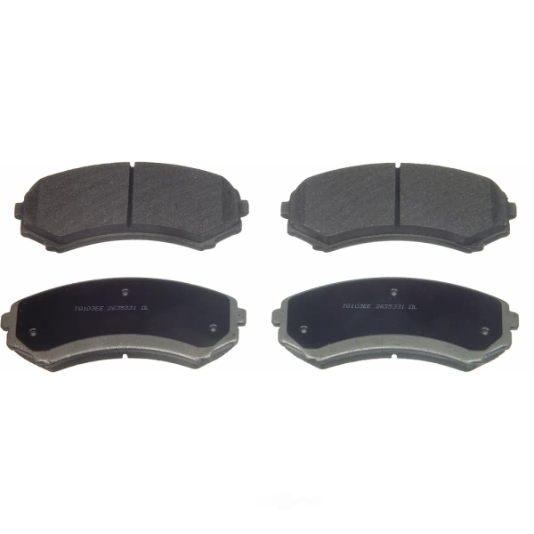 Wagner ThermoQuiet Semi-Metallic Disc Brake Pad Set MX867