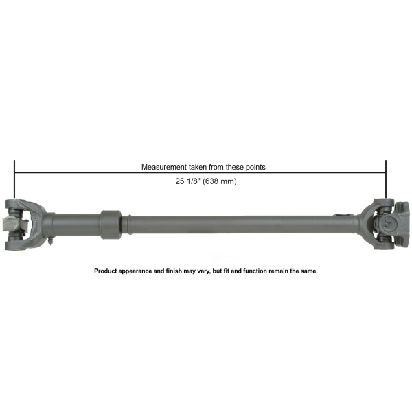 Cardone Reman Remanufactured Driveshaft/ Prop Shaft 65-9820