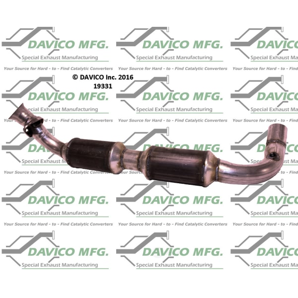 Davico Direct Fit Catalytic Converter and Pipe Assembly 19331