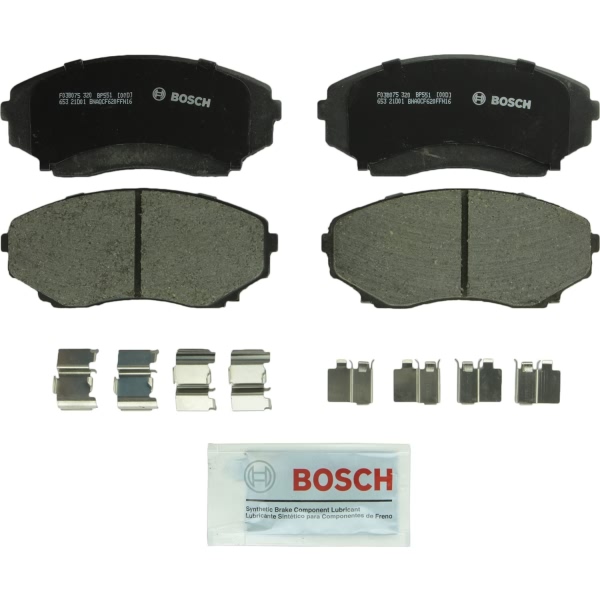 Bosch QuietCast™ Premium Organic Front Disc Brake Pads BP551