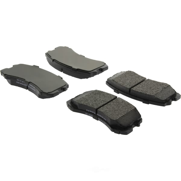 Centric Posi Quiet™ Extended Wear Semi-Metallic Front Disc Brake Pads 106.09040