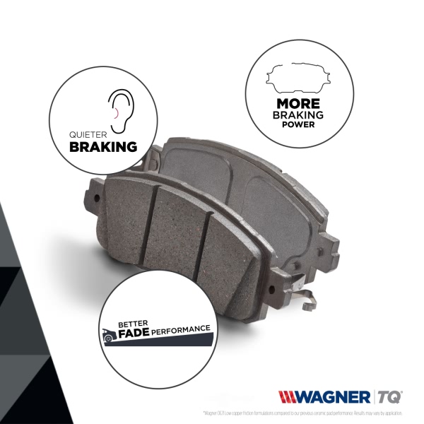 Wagner Thermoquiet Ceramic Front Disc Brake Pads QC829