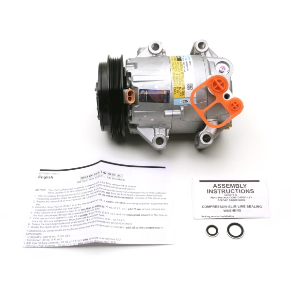 Delphi A C Compressor With Clutch CS10072