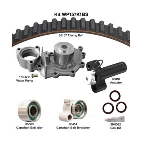 Dayco Timing Belt Kit With Water Pump WP157K1BS