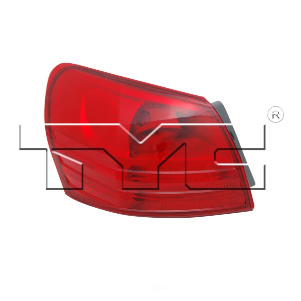 TYC Driver Side Outer Replacement Tail Light 11-6336-00