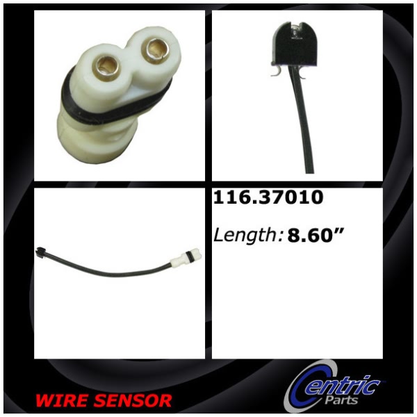 Centric Front Brake Pad Sensor 116.37010