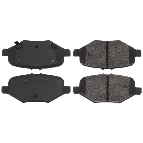 Centric Posi Quiet™ Semi-Metallic Rear Disc Brake Pads 104.16120