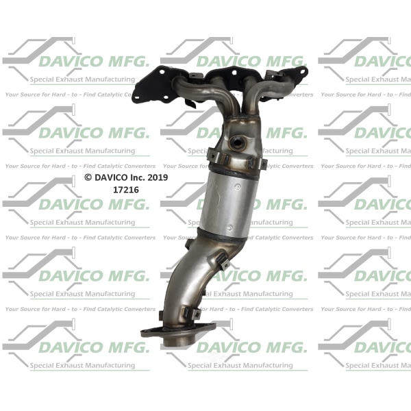Davico Exhaust Manifold with Integrated Catalytic Converter 17216