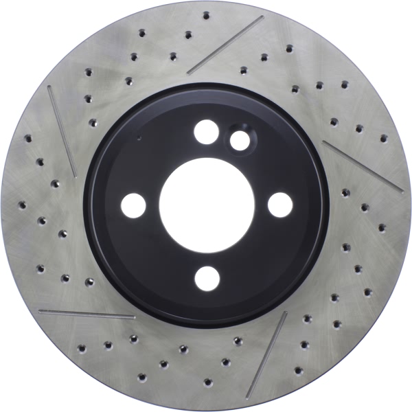 Centric SportStop Drilled and Slotted 1-Piece Front Brake Rotor 127.34101