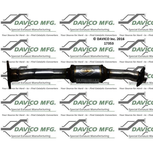 Davico Direct Fit Catalytic Converter and Pipe Assembly 17353