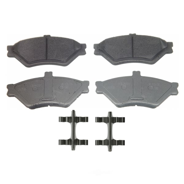 Wagner Thermoquiet Semi Metallic Front Disc Brake Pads MX659