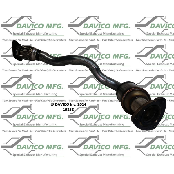 Davico Direct Fit Catalytic Converter and Pipe Assembly 19258