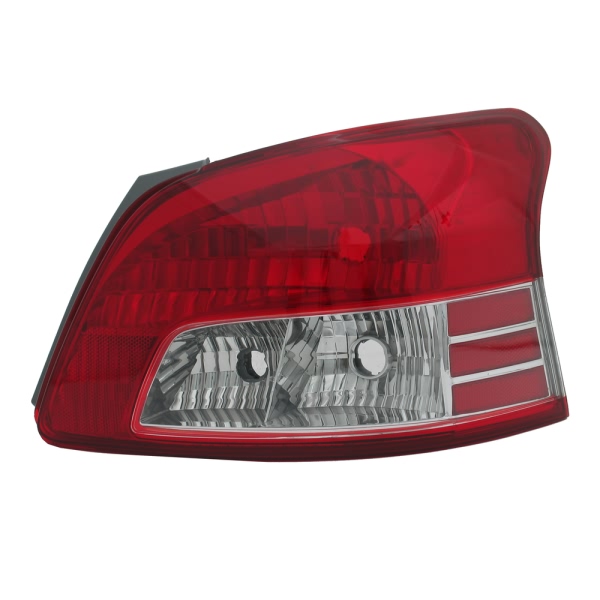 TYC Passenger Side Replacement Tail Light Lens And Housing 11-6233-01-9