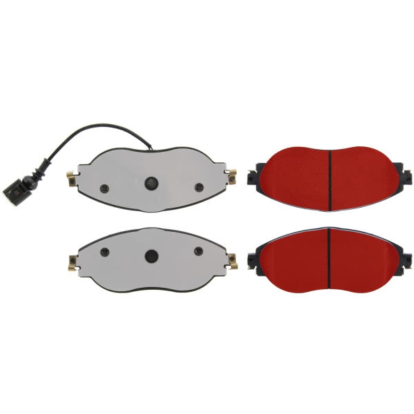 Centric Posi Quiet Pro™ Semi-Metallic Front Disc Brake Pads 500.16330