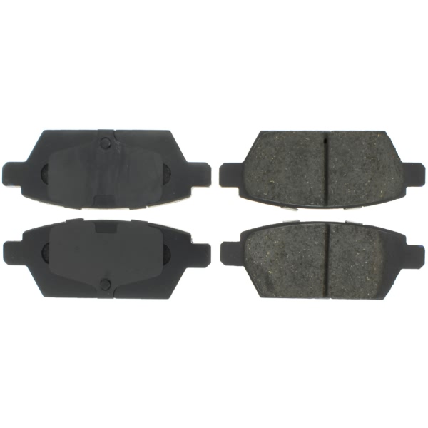 Centric Premium™ Semi-Metallic Brake Pads With Shims And Hardware 300.11610