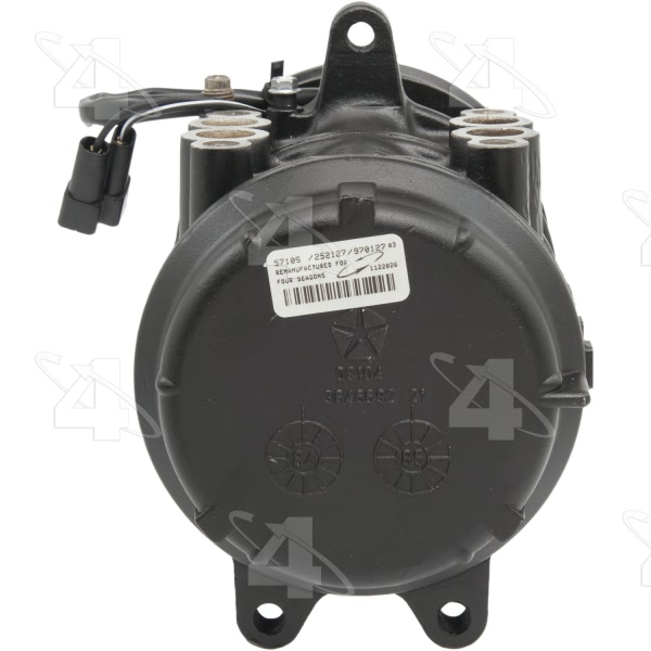 Four Seasons Remanufactured A C Compressor With Clutch 57106