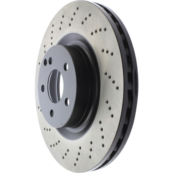 Centric SportStop Drilled 1-Piece Front Brake Rotor 128.35120