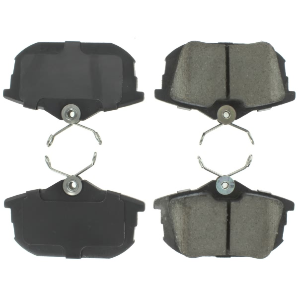 Centric Posi Quiet™ Semi-Metallic Rear Disc Brake Pads 104.08380