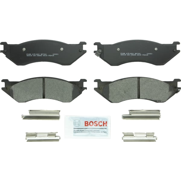 Bosch QuietCast™ Premium Organic Front Disc Brake Pads BP702