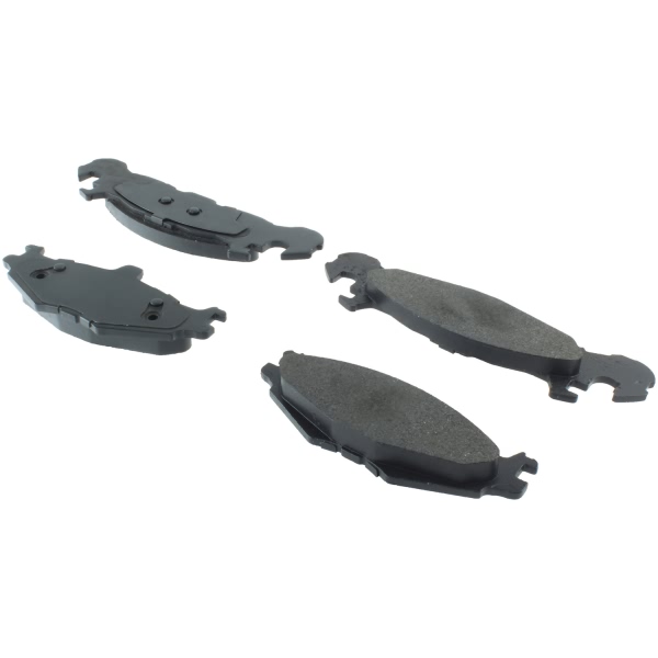 Centric Posi Quiet™ Semi-Metallic Brake Pads With Hardware 104.02190