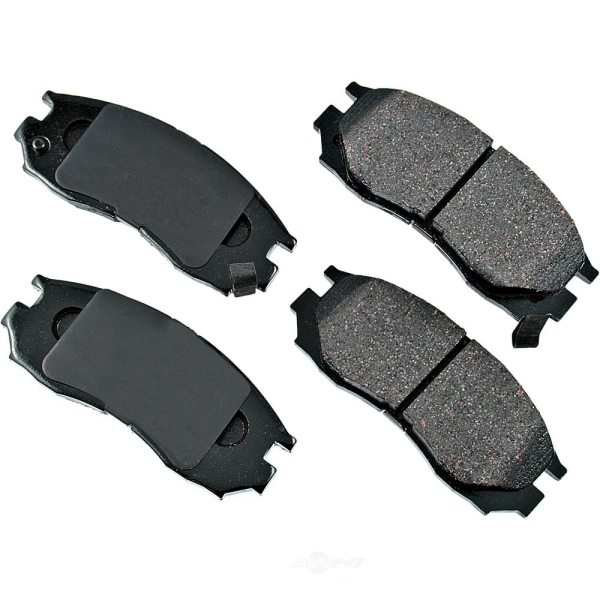 Akebono Pro-ACT™ Ultra-Premium Ceramic Front Disc Brake Pads ACT484