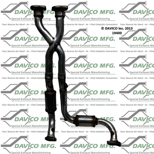 Davico Direct Fit Catalytic Converter and Pipe Assembly 19400