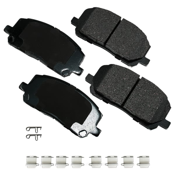 Akebono Pro-ACT™ Ultra-Premium Ceramic Front Disc Brake Pads ACT884A