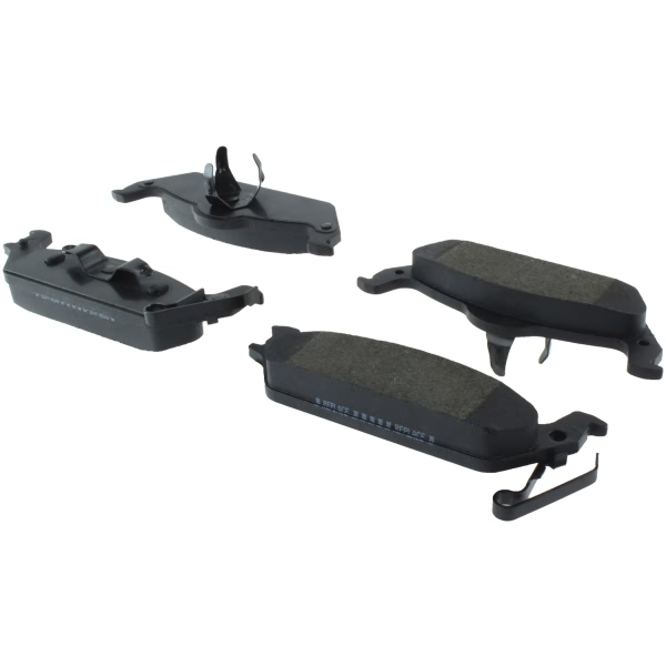 Centric Posi Quiet™ Semi-Metallic Rear Disc Brake Pads 104.09630