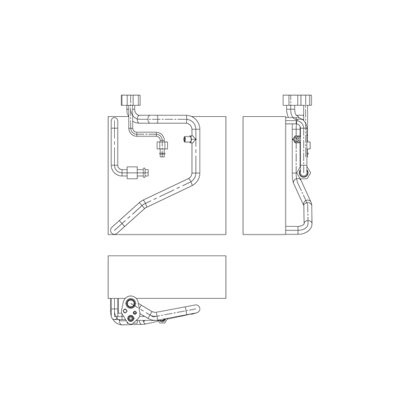 TYC TYC A/C Evaporator Core 97173