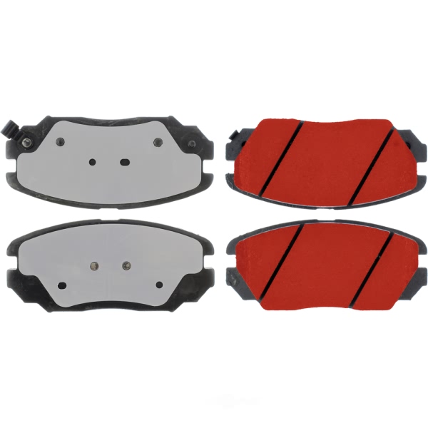 Centric Posi Quiet Pro™ Ceramic Front Disc Brake Pads 500.11250