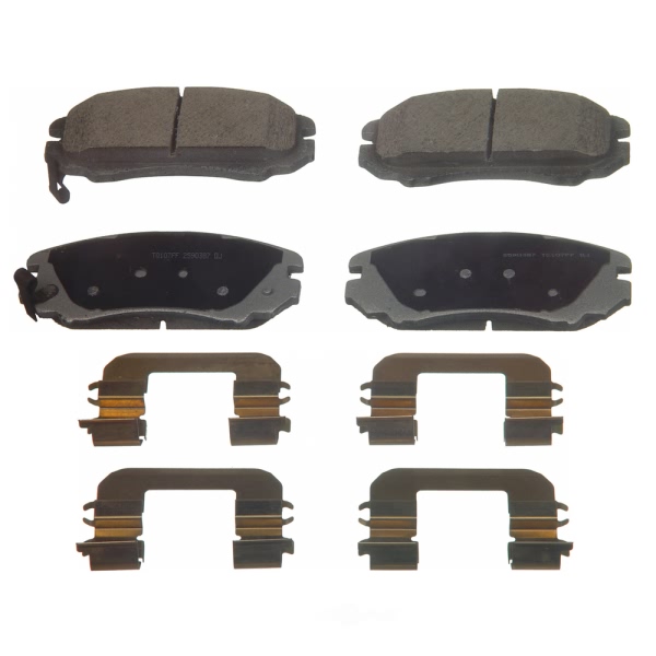 Wagner Thermoquiet Ceramic Front Disc Brake Pads QC924A