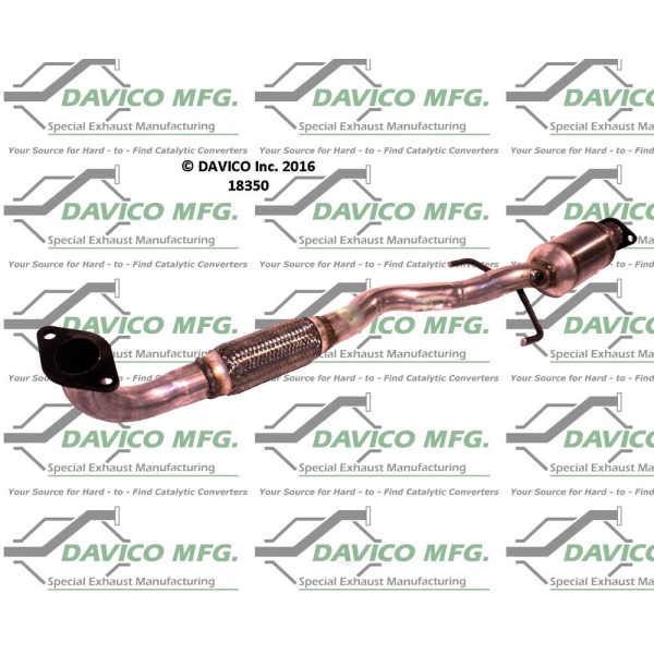 Davico Direct Fit Catalytic Converter and Pipe Assembly 18350