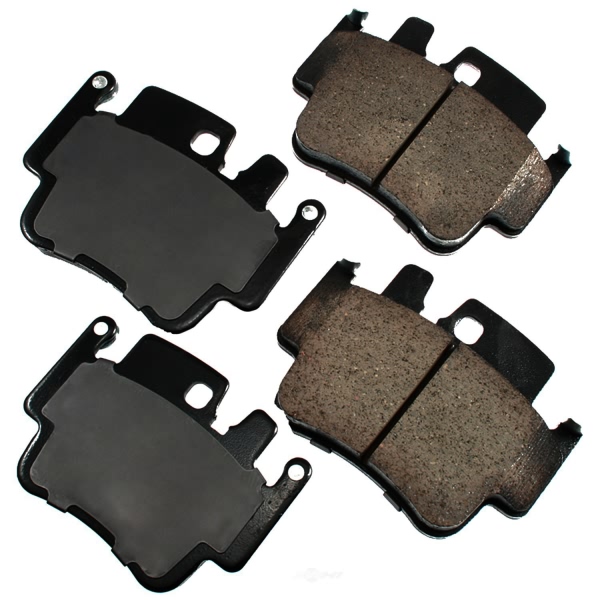 Akebono EURO™ Ultra-Premium Ceramic Front Disc Brake Pads EUR917