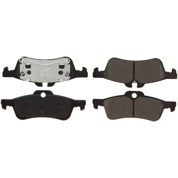 Centric Posi Quiet™ Ceramic Rear Disc Brake Pads 105.10600