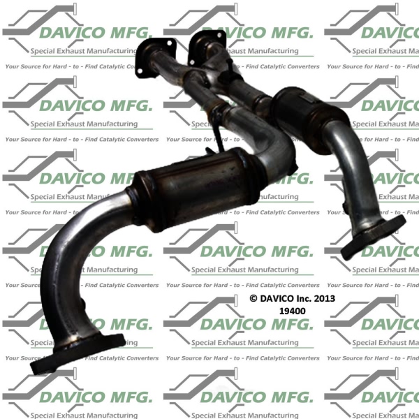 Davico Direct Fit Catalytic Converter and Pipe Assembly 19400