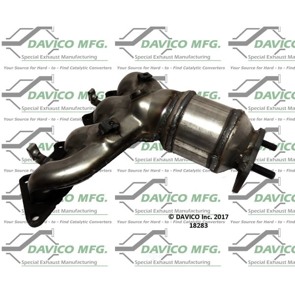 Davico Exhaust Manifold with Integrated Catalytic Converter 18283