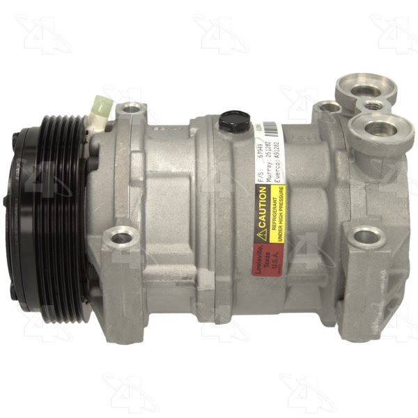 Four Seasons Remanufactured A C Compressor With Clutch 57949