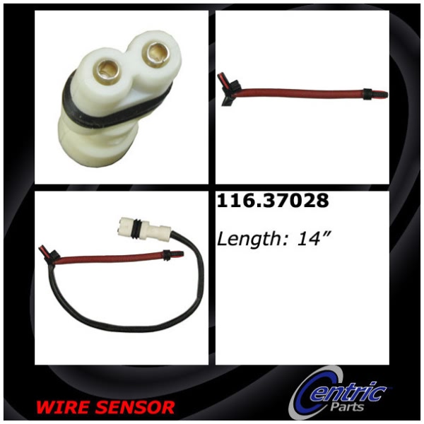 Centric Front Driver Side Brake Pad Sensor 116.37028