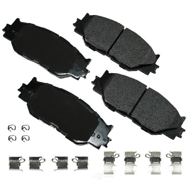 Akebono Pro-ACT™ Ultra-Premium Ceramic Front Disc Brake Pads ACT1178A