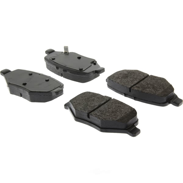 Centric Posi Quiet™ Extended Wear Semi-Metallic Rear Disc Brake Pads 106.16120