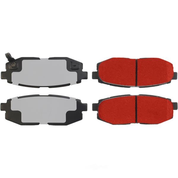 Centric Posi Quiet Pro™ Ceramic Rear Disc Brake Pads 500.11240