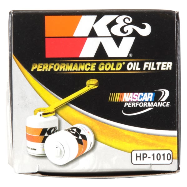 K&N Performance Gold™ Wrench-Off Oil Filter HP-1010