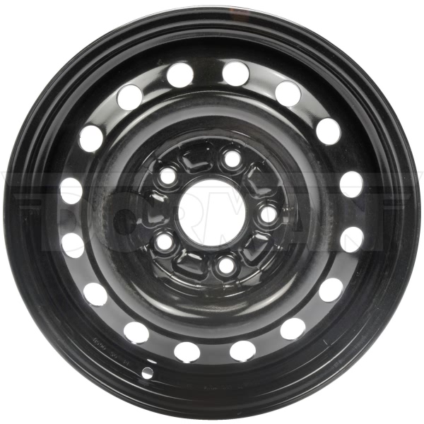 Dorman 16 Hole Black 15X5 5 Steel Wheel 939-124