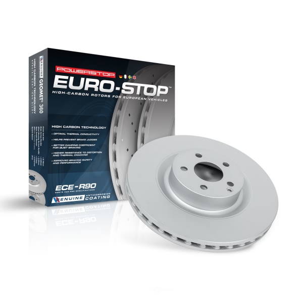 Power Stop PowerStop Evolution Coated High Carbon Rotor EBR1045EVC