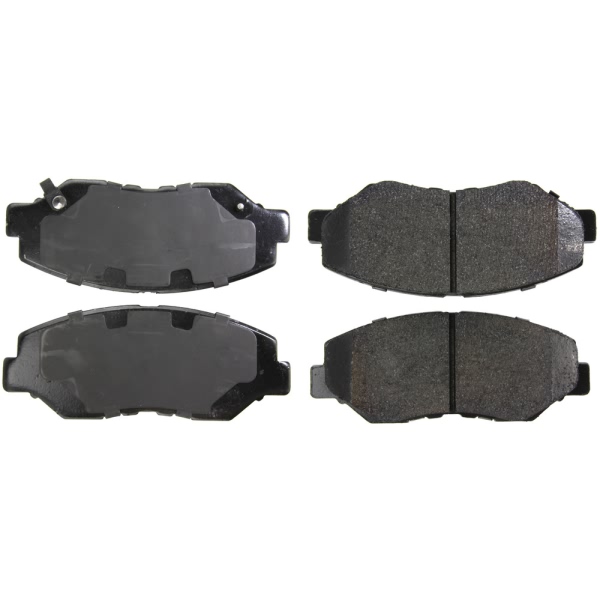 Centric Posi Quiet™ Extended Wear Semi-Metallic Front Disc Brake Pads 106.09142