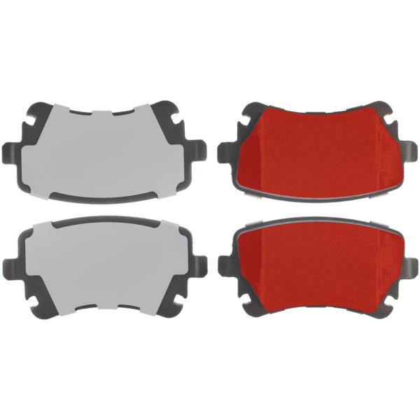 Centric Posi Quiet Pro™ Semi-Metallic Rear Disc Brake Pads 500.10180